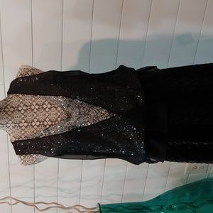 INC glittery party top